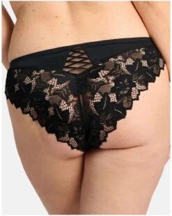 Slip Sans Complexe Arum Prima (Noir) -Aubade Lingerie Boutique slip sans complexe arum prima noir 2