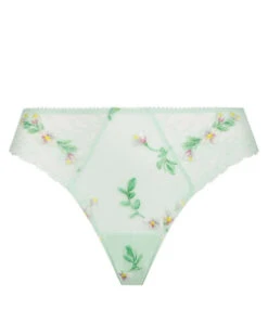 Slip Séduction Lise Charmel Amour Nymphea (Jade Aqua) -Aubade Lingerie Boutique slip seduction lise charmel amour nymphea jade aqua 3