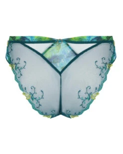Slip Séduction Lise Charmel Grâce Aquatique (Floral Aqua) -Aubade Lingerie Boutique slip seduction lise charmel grace aquatique floral aqua 2