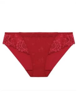 Simone Perele Slip Simone Pérèle Wish (Rubis Rose) -Aubade Lingerie Boutique slip simone perele wish rubis rose 2