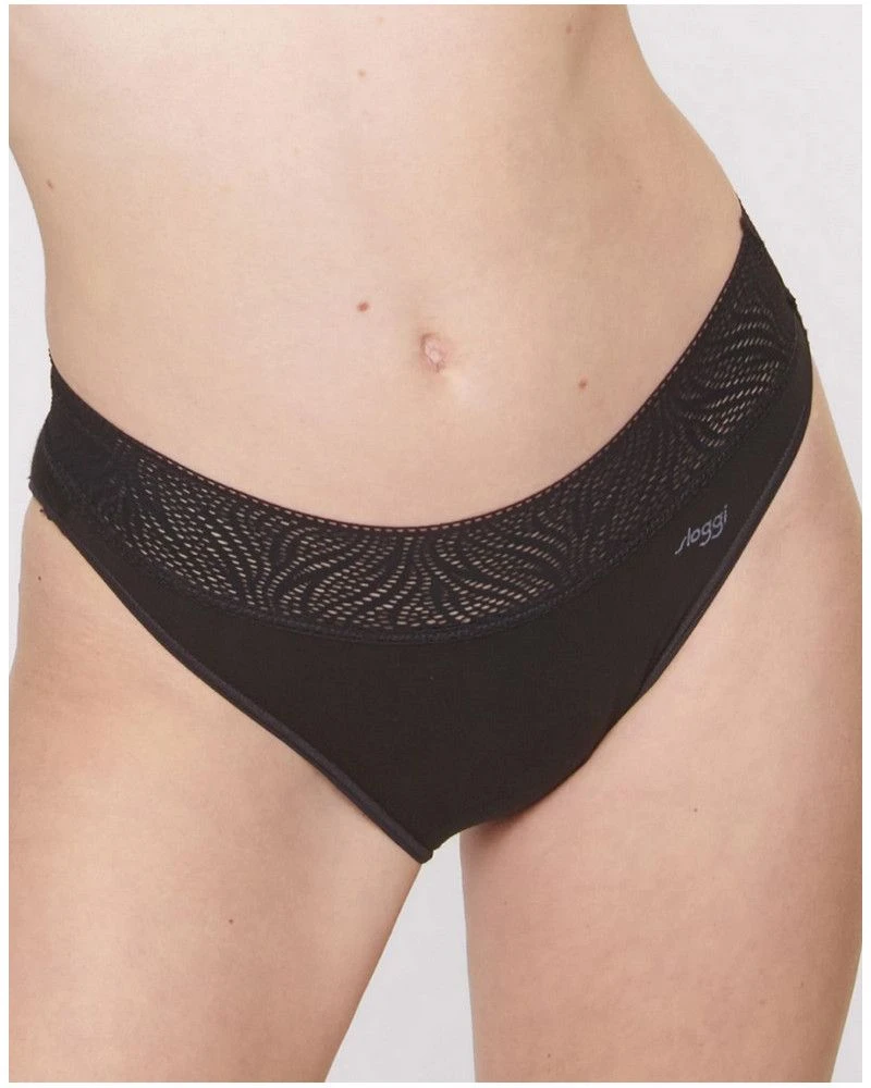 Slip Tai Menstruel Light Sloggi Period Pants (Noir) 4 Slip Tai Menstruel Light Sloggi Period Pants (Noir) – Image 2