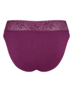 Slip Tai Menstruel Medium Sloggi Period Pants (Wine) -Aubade Lingerie Boutique slip tai menstruel medium sloggi period pants wine 5