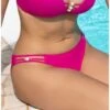 Slip Taille Basse De Bain Lise Charmel Perles Nacrées (Tresses Fuschia) -Aubade Lingerie Boutique slip taille basse de bain lise charmel perles nacrees tresses fuschia