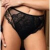 Slip Taille Haute Lise Charmel Féérie Couture (Noir) 2 Slip Taille Haute Lise Charmel Féérie Couture (Noir) -Aubade Lingerie Boutique slip taille haute lise charmel feerie couture noir