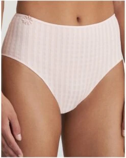 Slip Taille Haute Marie Jo Avero (Pearly Pink) -Aubade Lingerie Boutique slip taille haute marie jo avero pearly pink 1