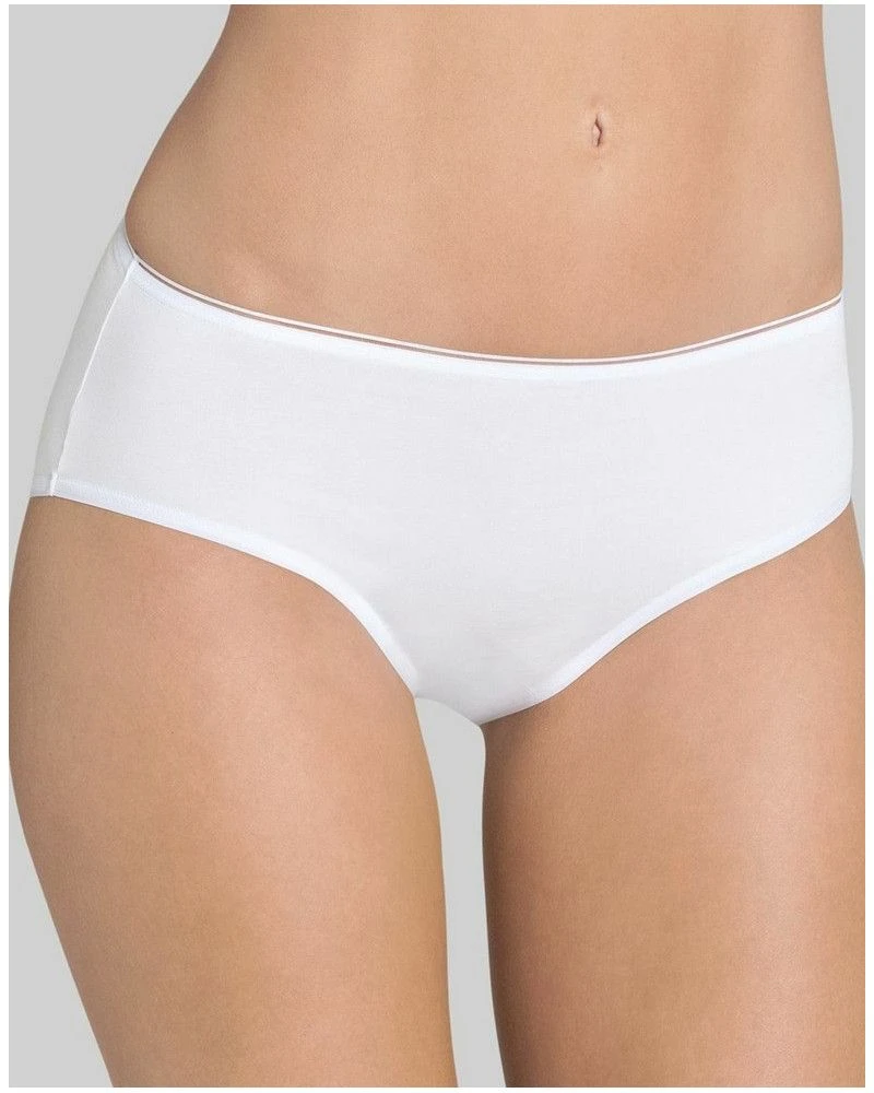 Slip Taille Haute Midi Sloggi Feel Sensational (Coton 44%) 3 Slip Taille Haute Midi Sloggi Feel Sensational (Coton 44%)