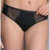 Slip Taille Haute Rosa Faia Eve (Noir) -Aubade Lingerie Boutique slip taille haute rosa faia eve noir
