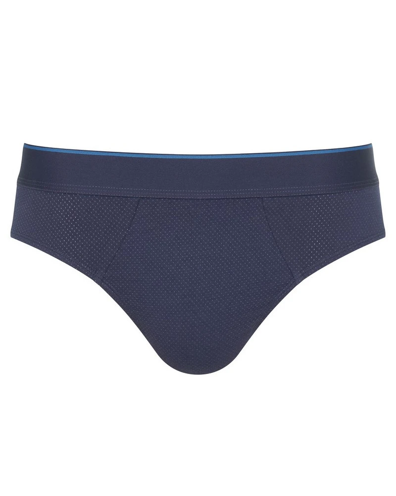 Slips Sloggi For Men EVER Airy (Lot De 2) (Blue-Dark Combination) 4 Slips Sloggi For Men EVER Airy (Lot De 2) (Blue-Dark Combination) – Image 2