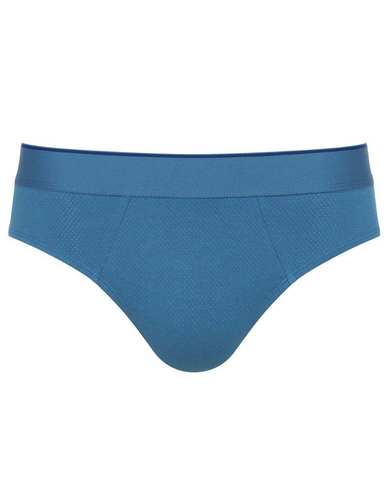 Slips Sloggi For Men EVER Airy (Lot De 2) (Blue-Dark Combination) 5 Slips Sloggi For Men EVER Airy (Lot De 2) (Blue-Dark Combination) – Image 3
