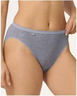 Slips Taï Basic + Sloggi (Lot De 4) (Gris) -Aubade Lingerie Boutique slips tai basic sloggi lot de 4 gris 2