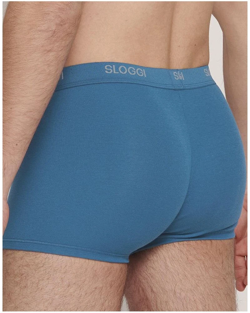 Sloggi For Men Boxer Basic (Mykonos Blue) 4 Sloggi For Men Boxer Basic (Mykonos Blue) – Image 2