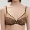 Simone Perele Soutien-gorge Armature Décolleté Plongeant Simone Pérèle Amazone (Vert Nomade) -Aubade Lingerie Boutique soutien gorge armature decollete plongeant simone perele amazone vert nomade