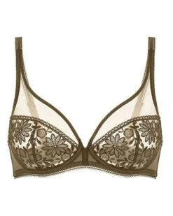 Simone Perele Soutien-gorge Armature Décolleté Plongeant Simone Pérèle Amazone (Vert Nomade) -Aubade Lingerie Boutique soutien gorge armature decollete plongeant simone perele amazone vert nomade 4
