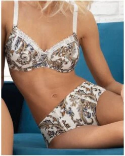 Soutien-gorge Armatures Bien-être Antigel Evasion Cashmer (Ocre Evasion) -Aubade Lingerie Boutique soutien gorge armatures bien etre antigel evasion cashmer ocre evasion 2