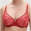 Simone Perele Soutien-gorge Armatures Décolleté Plongeant Simone Pérèle Saga (Lipstick)