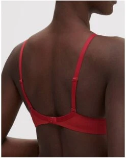 Simone Perele Soutien-gorge Armatures Décolleté Plongeant Simone Pérèle Saga (Lipstick) -Aubade Lingerie Boutique soutien gorge armatures decollete plongeant simone perele saga lipstick 3