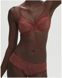 Simone Perele Soutien-gorge Armatures Décolleté Plongeant Simone Pérèle Singulière (Terre De Sienne) -Aubade Lingerie Boutique soutien gorge armatures decollete plongeant simone perele singuliere terre de sienne 6