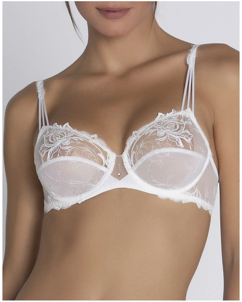 Soutien-gorge Armatures Lise Charmel Source Beauté (Ecru Nacre) 4 Soutien-gorge Armatures Lise Charmel Source Beauté (Ecru Nacre) – Image 2