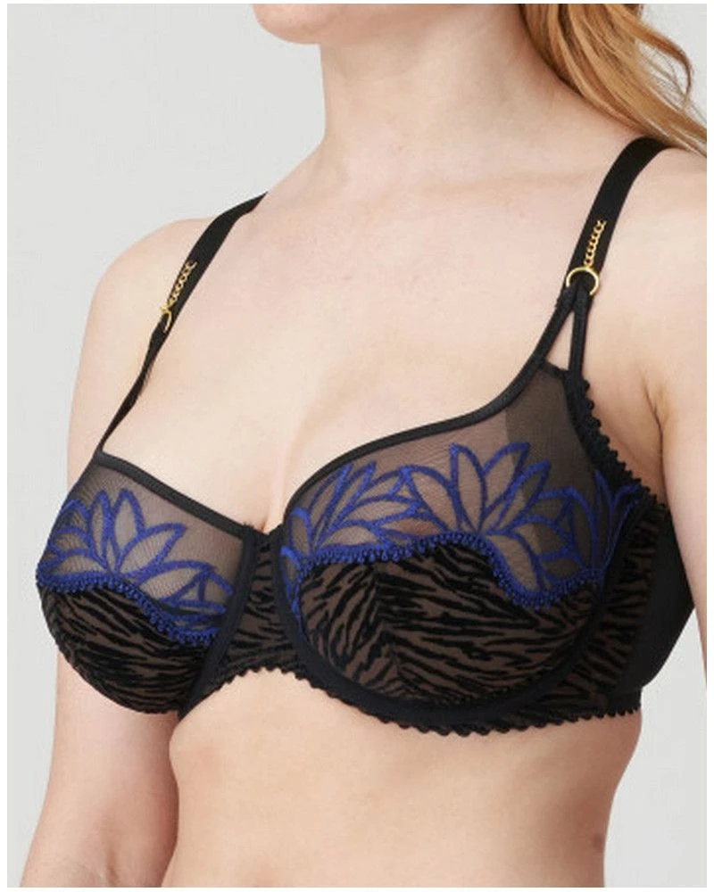 Soutien-gorge Balconnet Coupe Tulipe Prima Donna Cheyney (Sultry Black) 4 Soutien-gorge Balconnet Coupe Tulipe Prima Donna Cheyney (Sultry Black) – Image 2