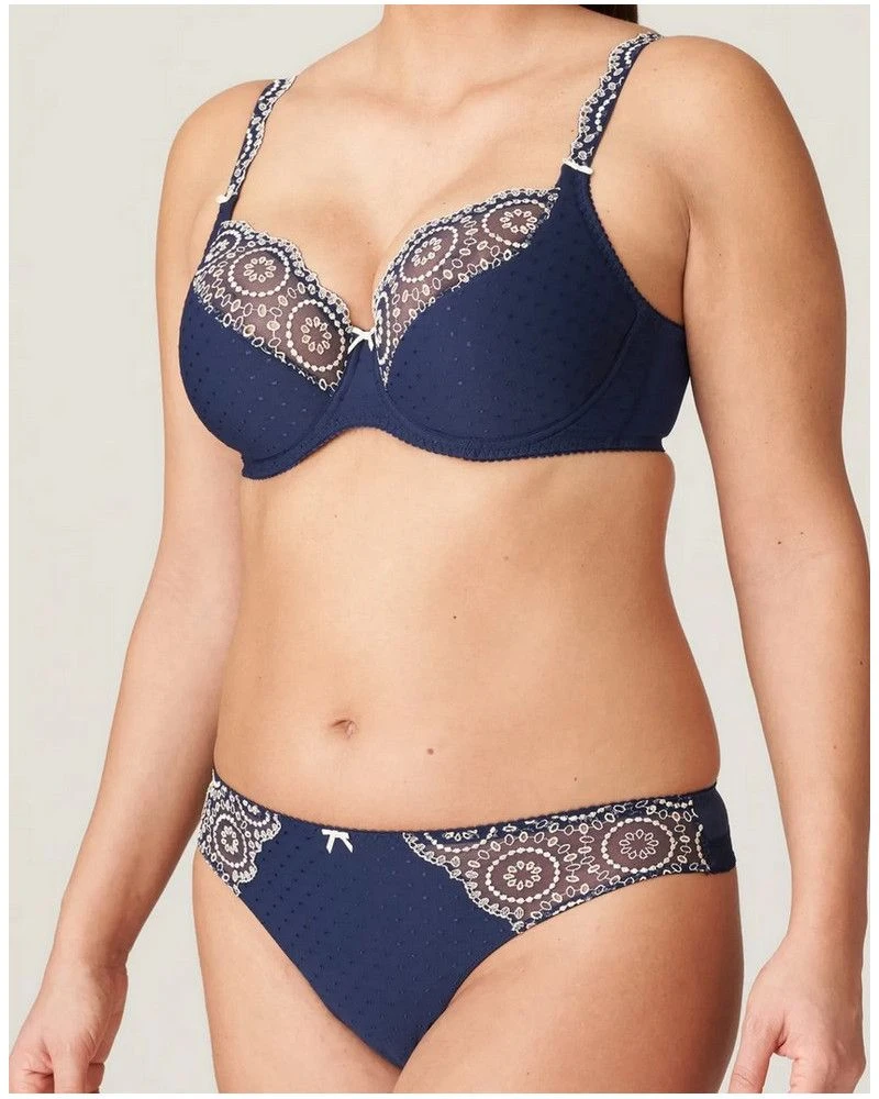 Soutien-gorge Balconnet Coupe Tulipe Prima Donna Osino (Bleu Saphire) 6 Soutien-gorge Balconnet Coupe Tulipe Prima Donna Osino (Bleu Saphire) – Image 4