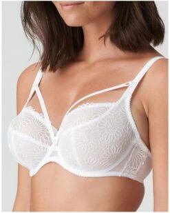Soutien-gorge Balconnet Coupe Tulipe Prima Donna Sophora (Blanc) -Aubade Lingerie Boutique soutien gorge balconnet coupe tulipe prima donna sophora blanc 2