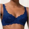 Soutien-gorge Balconnet Triumph Amourette 300 (Deep Water) 1 Soutien-gorge Balconnet Triumph Amourette 300 (Deep Water) -Aubade Lingerie Boutique soutien gorge balconnet triumph amourette 300 deep water