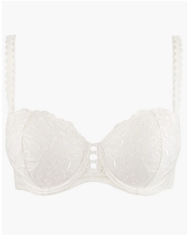 Soutien-gorge Bandeau Coque Aubade Pour Toujours (Opale) 4 Soutien-gorge Bandeau Coque Aubade Pour Toujours (Opale) – Image 2