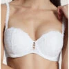 Soutien-gorge Bandeau Coque Aubade Pour Toujours (Opale)