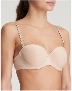Soutien-gorge Bandeau Marie Jo Tom (Café Au Lait) -Aubade Lingerie Boutique soutien gorge bandeau marie jo tom cafe au lait 3