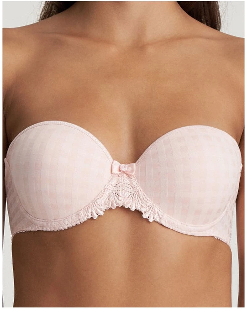 Soutien-gorge Bandeau Rembourré Marie Jo Avero (Pearly Pink) 5 Soutien-gorge Bandeau Rembourré Marie Jo Avero (Pearly Pink) – Image 3