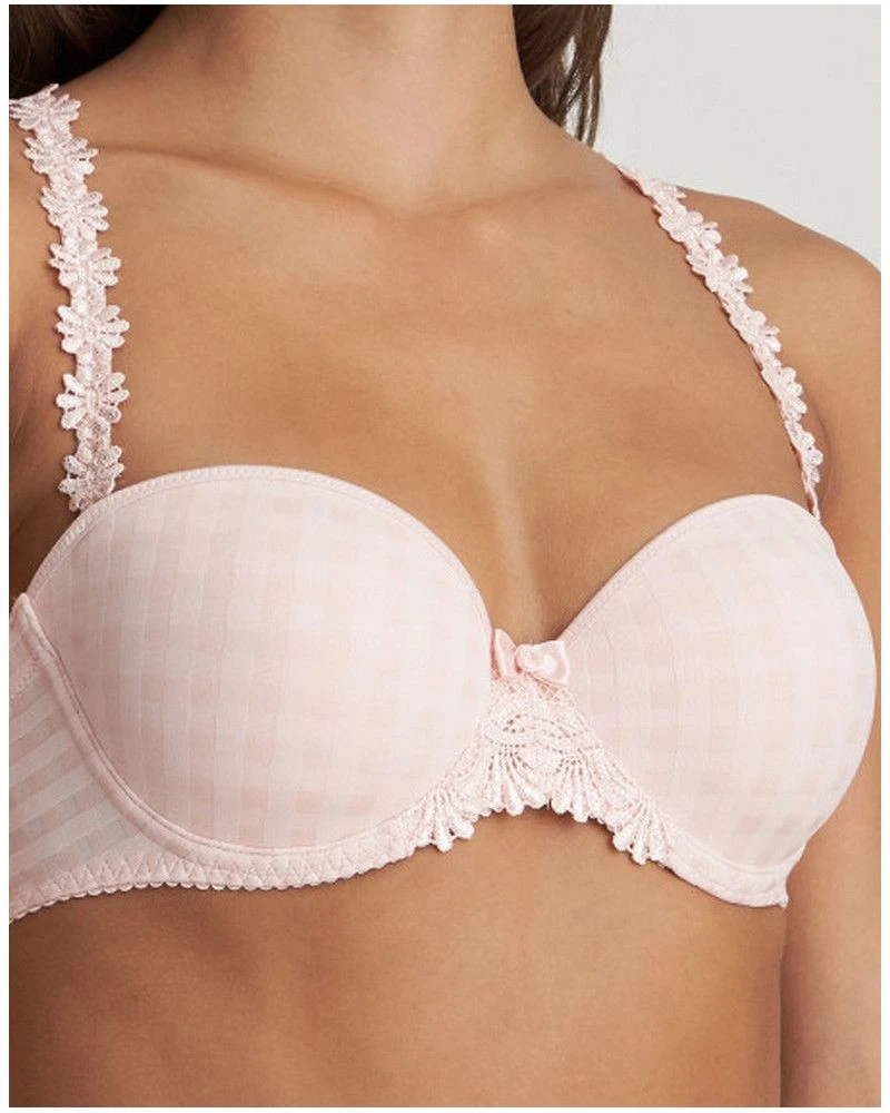 Soutien-gorge Bandeau Rembourré Marie Jo Avero (Pearly Pink) 6 Soutien-gorge Bandeau Rembourré Marie Jo Avero (Pearly Pink) – Image 4