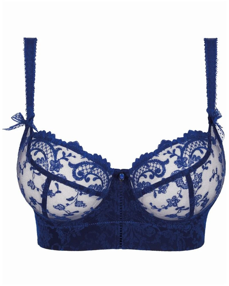 Soutien-gorge Bustier Avec Armatures Empreinte Gaby (Saphir) 4 Soutien-gorge Bustier Avec Armatures Empreinte Gaby (Saphir) – Image 2