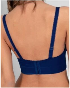 Soutien-gorge Bustier Avec Armatures Empreinte Gaby (Saphir) 9 Soutien-gorge Bustier Avec Armatures Empreinte Gaby (Saphir) -Aubade Lingerie Boutique soutien gorge bustier avec armatures empreinte gaby saphir 3