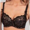 Soutien-gorge Classique Avec Armatures Empreinte Gaby (Noir)