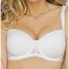 Soutien-gorge Coque Bonnets Profonds Antigel Tressage Graphic (Tressage Blanc)