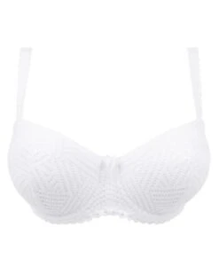 Soutien-gorge Coque Bonnets Profonds Antigel Tressage Graphic (Tressage Blanc) -Aubade Lingerie Boutique soutien gorge coque bonnets profonds antigel tressage graphic tressage blanc 2