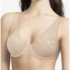 Soutien-gorge Coque Chantelle Day To Night (Beige Doré) -Aubade Lingerie Boutique soutien gorge coque chantelle day to night beige dore
