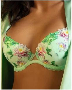 Soutien-gorge Coque Lise Charmel Amour Nymphea (Jade Aqua) 8 Soutien-gorge Coque Lise Charmel Amour Nymphea (Jade Aqua) -Aubade Lingerie Boutique soutien gorge coque lise charmel amour nymphea jade aqua 1