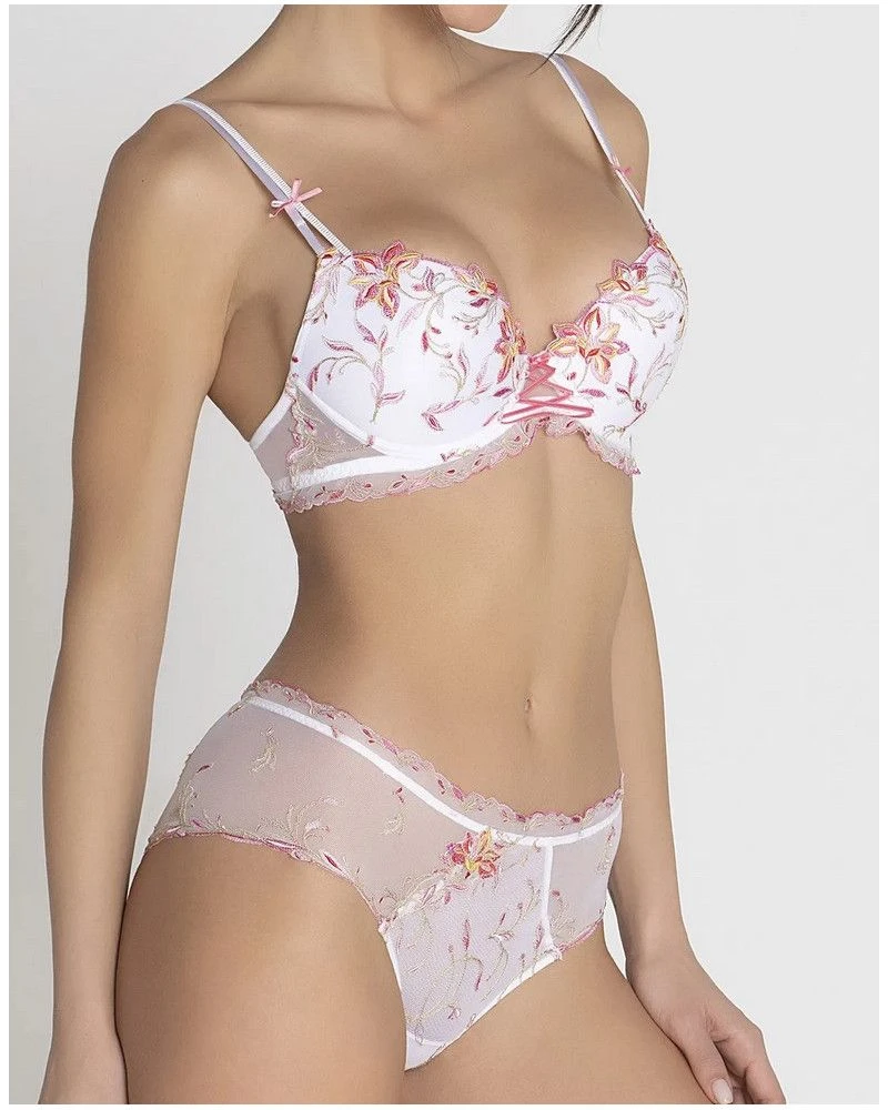 Soutien-gorge Coque Lise Charmel Été Frivole (Blanc Frivole) 6 Soutien-gorge Coque Lise Charmel Été Frivole (Blanc Frivole) – Image 4