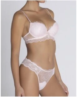 Soutien-gorge Coque Lise Charmel Sublime En Dentelle (Rose Sublime) -Aubade Lingerie Boutique soutien gorge coque lise charmel sublime en dentelle rose sublime 3
