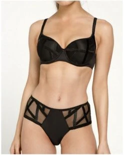 Soutien-gorge Coque Louisa Bracq Série (Noir) -Aubade Lingerie Boutique soutien gorge coque louisa bracq serie noir 2