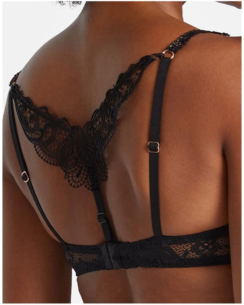 Soutien-gorge Coque Plunge Aubade Night Bird (Black Queen) 5 Soutien-gorge Coque Plunge Aubade Night Bird (Black Queen) – Image 3