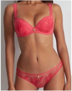 Soutien-gorge Coque Plunge Aubade Parenthèse Tropicale (Joy) -Aubade Lingerie Boutique soutien gorge coque plunge aubade parenthese tropicale joy 4