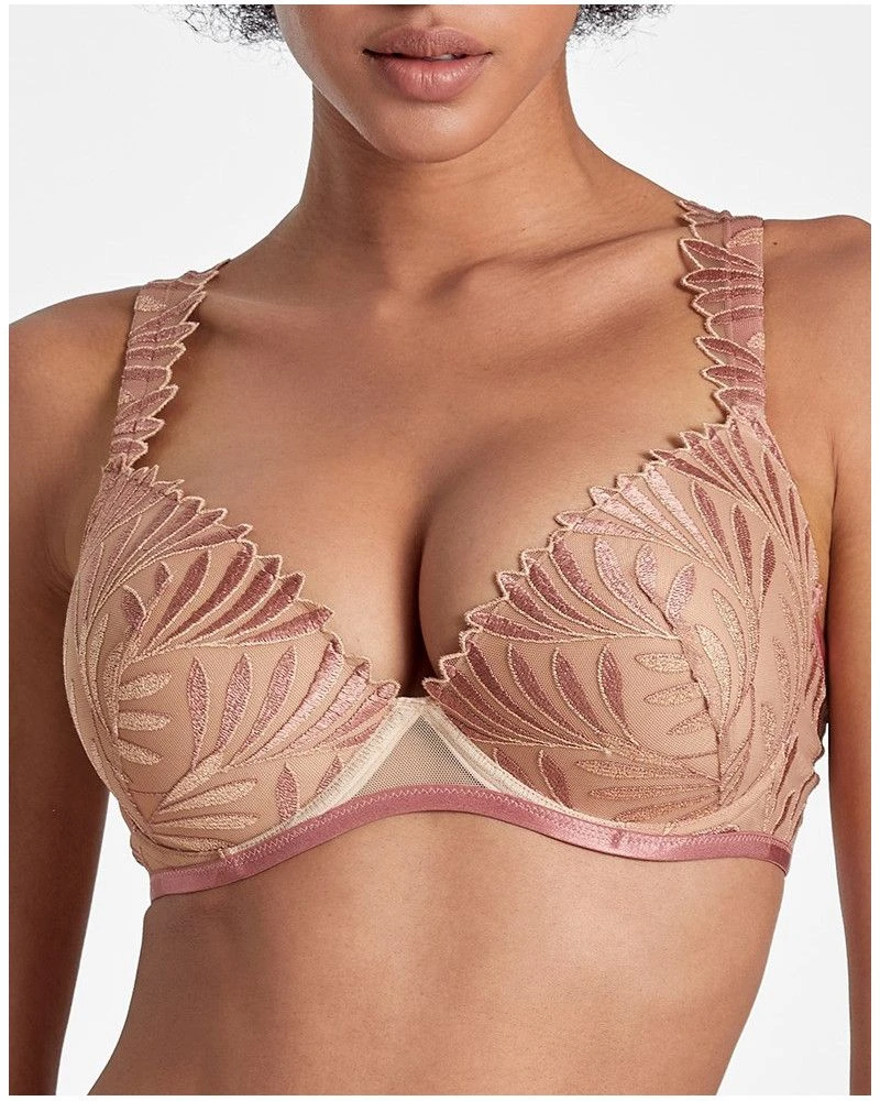 Soutien-gorge Coque Plunge Aubade Sensory Illusion (Silk Rose) 3 Soutien-gorge Coque Plunge Aubade Sensory Illusion (Silk Rose)