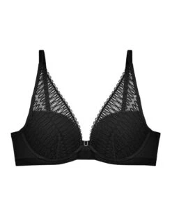 Soutien-gorge Coque Plunge Triumph Aura Spotlight (Noir) -Aubade Lingerie Boutique soutien gorge coque plunge triumph aura spotlight noir 4