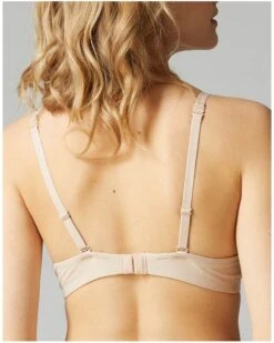 Devant -Aubade Lingerie Boutique soutien gorge coque simone perele essentiel peau rosee 1