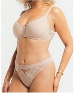 Soutien-gorge Coque Spacer Louisa Bracq Albanach (Chair) -Aubade Lingerie Boutique soutien gorge coque spacer louisa bracq albanach chair 2