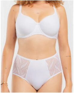 Soutien-gorge Coque Spacer Louisa Bracq Julia (Blanc) -Aubade Lingerie Boutique soutien gorge coque spacer louisa bracq julia blanc 2