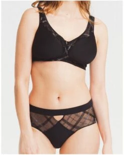 Soutien-gorge Coque Spacer Sans Armature Louisa Bracq Albanach (Noir) -Aubade Lingerie Boutique soutien gorge coque spacer sans armature louisa bracq albanach noir 2