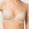 Soutien-gorge Coque Spacer Triumph Aura Spotlight (Creamy Dream) -Aubade Lingerie Boutique soutien gorge coque spacer triumph aura spotlight creamy dream